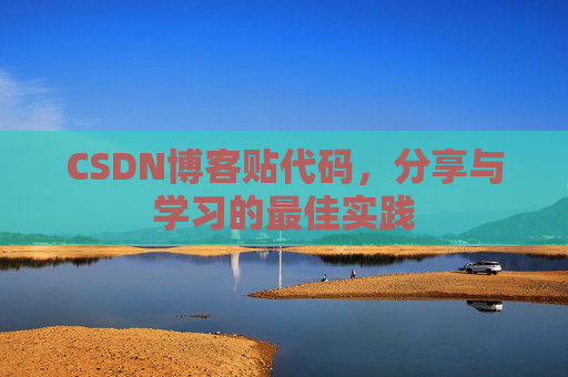 CSDN博客贴代码，分享与学习的最佳实践