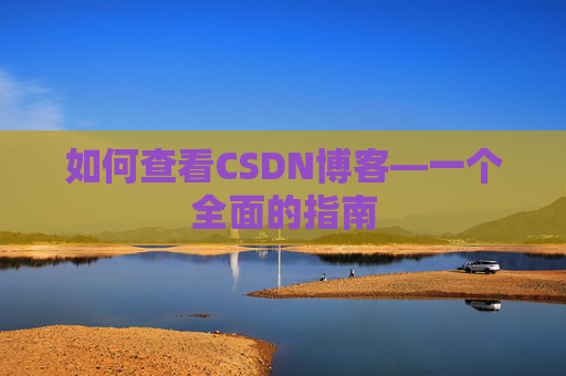如何查看CSDN博客—一个全面的指南